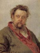 Mussorgsky portrait Ilia Efimovich Repin